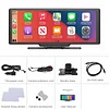 C&Acirc;MERA CARPLAY SEM FIO DE 10" + C&Acirc;MERA TRASEIRA GRATUITA