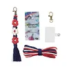 Daisy Flower Keychain Making Kits with Instruction Macrame Keychain Kit DIY Macrame Kits for Beginners Adults Handbags DIY Ornament Decor