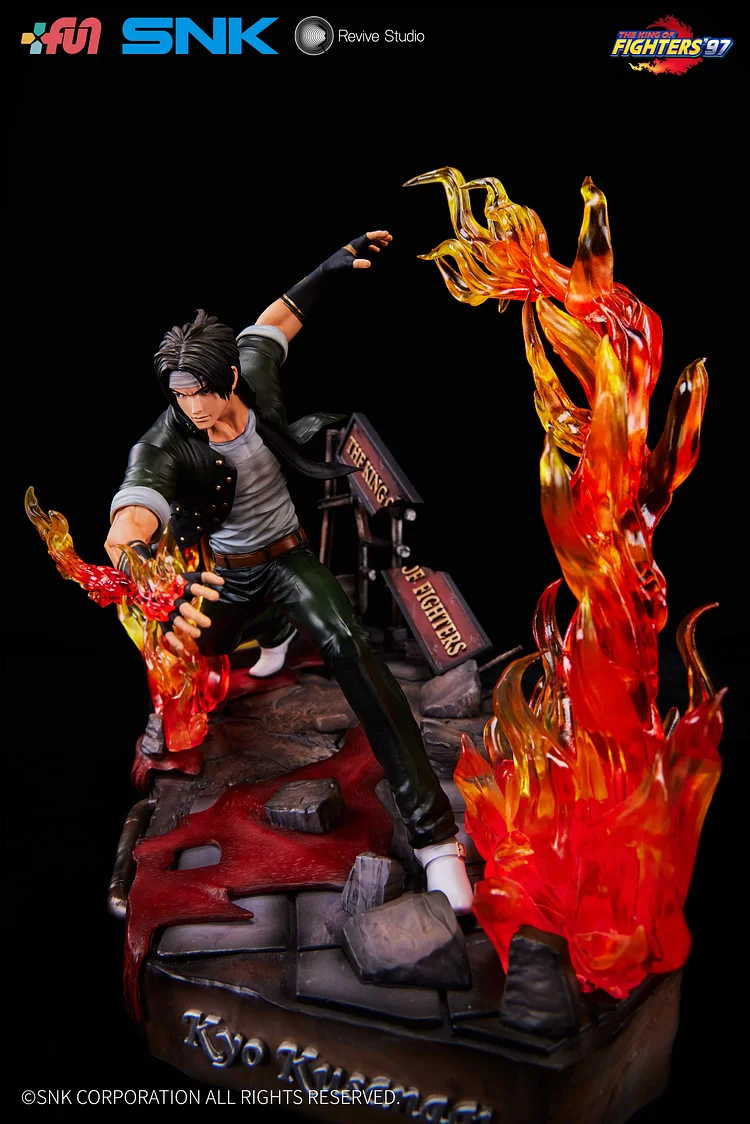 【In Stock】Revive Studio SNK genuine boxer 97 Iori Yagami vs Kyo Kusanagi 1/6 statue