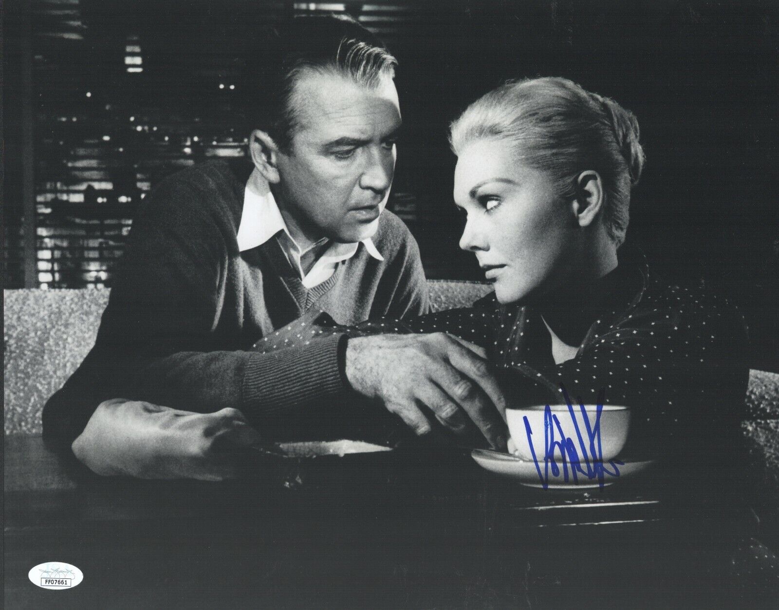 Kim Novak Signed 11x14 Vertigo “Madeleine” Hitchcock James Stewart JSA COA Auto