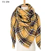 Plaid Pashmina Scarf Winter Scarf For Women