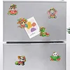 6Pcs Acrylic Special Shape Watermelon Diamond Painting Fridge Magnets