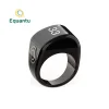 Equantu Zikr ring Tasbih ring with App-Control Qibla zinc alloy Counter Prayer Reminder