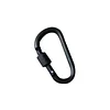 8cm Aluminum Carabiner D-Ring Key Chain Clip Camping Keyring Snap Hook Outdoor Travel Kit
