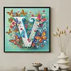 Butterfly Flower V 5D Partial Drill DIY Diamond Painting Kit 30*30cm