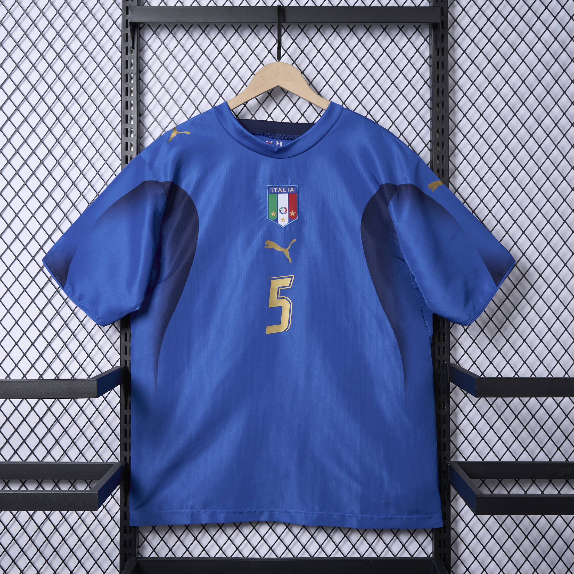 Retro Italy 2006 Home Stadium Jersey