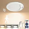 Rechargeable Ceiling Light with Remote Control Motion Sensor Battery Operated Lights for Shower Pantry Shed Hallway Porch Garage Stairs