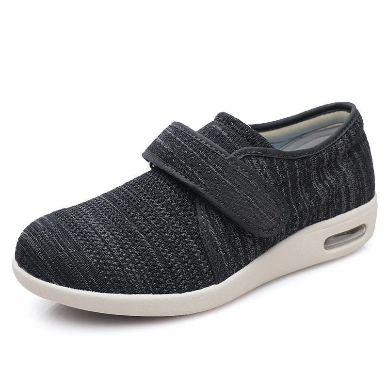 Elder Plus Size Wide Adjustable Diabetic Shoes For Swollen Feet 