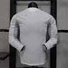 2025-2026 Long Sleeve  Player Version Real Madrid Home Football Shirt 1:1 Thai Quality