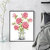 Rose - 9CT Partial Beaded Cross Stitch Kit(25x31cm)