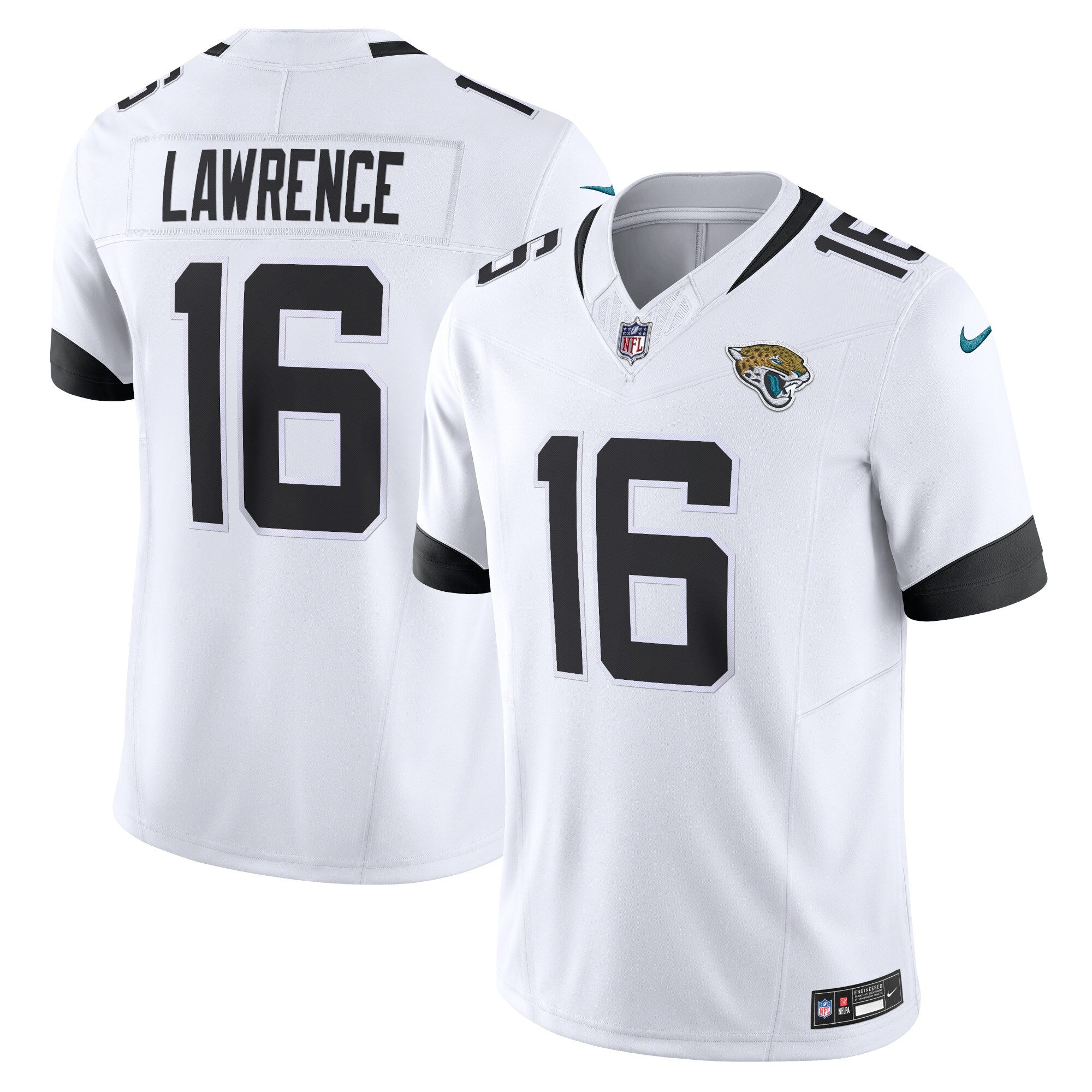Trevor Lawrence Jacksonville Jaguars Nike Vapor F.U.S.E. Limited Jersey - White mysite