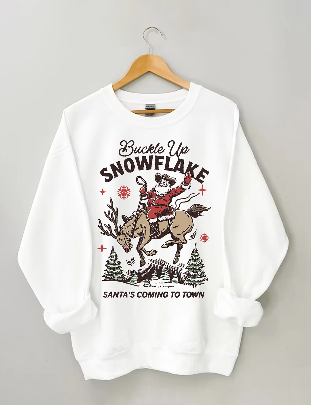 Santa's Coming To Town Sweatshirt