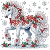 (US Local)4pack Xmas Animal-Crystal Rhinestone Diamond Painting(30x30cm)