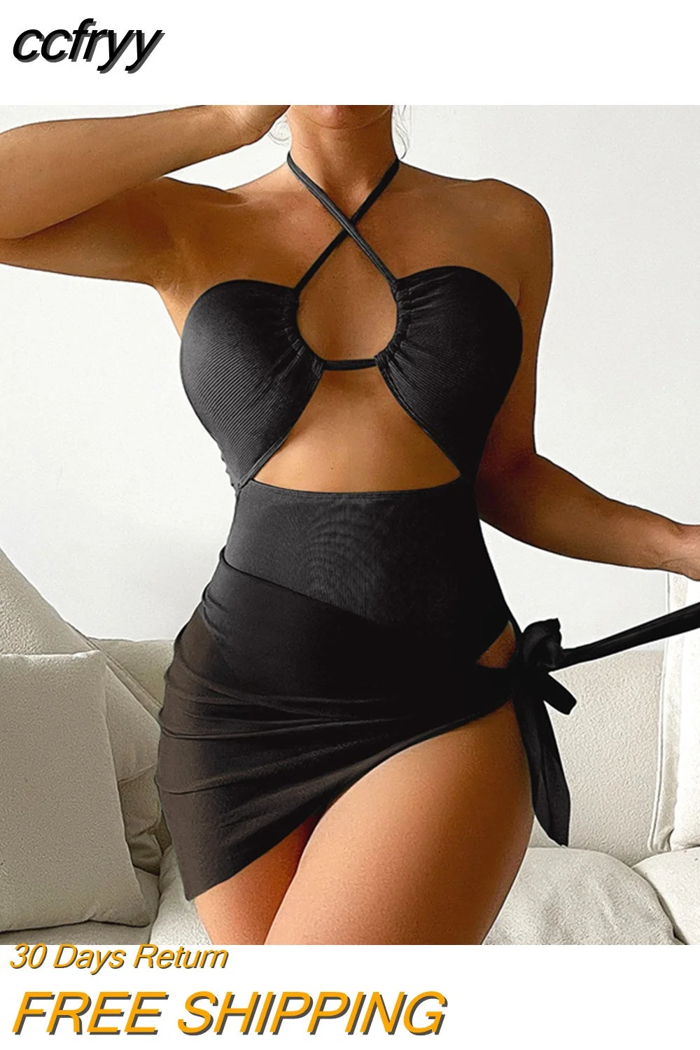 huibahe Pieces Swimwear 2023 Sexy Women One Piece Swimsuits Female Solid Brazilian Monokini Swimming Suits Bathing Suit Beachwear