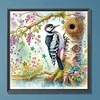 Diamond Painting-DIY Crystal Rhinestone Woodpecker（40*40CM)