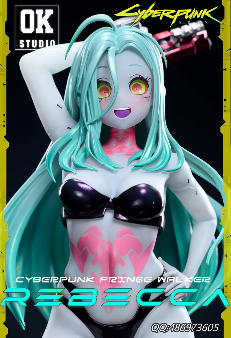 1/6 Scale Rebecca with LED - Cyberpunk: Edgerunners Resin Statue - ABsinthe  Studios [Pre-Order]