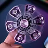 Creative Explosive Armor Fingertip Gyroscope Mechanical Deformation Rotating Finger Gyroscope Mechanical Decompression Artifact