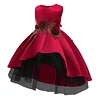 Kid Girl Princess Dress Fancy Piano Music Dance Party Dresses