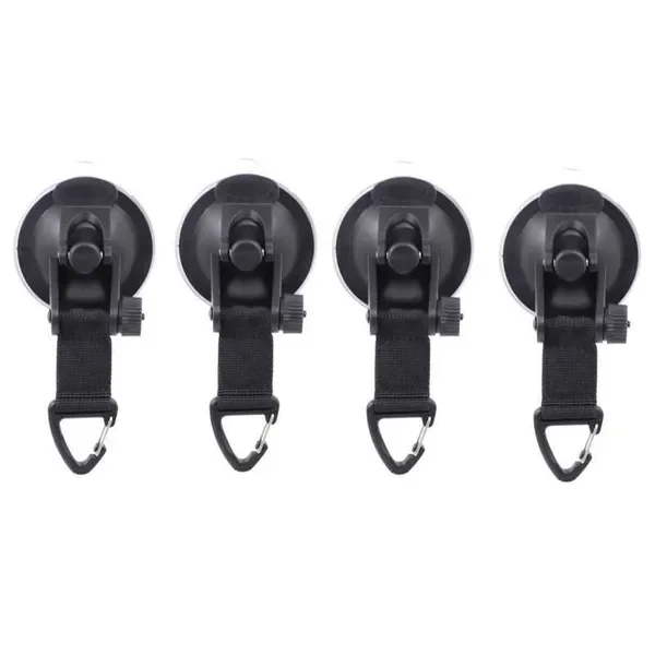 New 4 Pcs Outdoo Suction Cup Ancho Tie Down Tap Ca Side Awning Pool Taps Tents Secuing Hook Multi Tool Camping