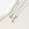 ✨2 Pack - Initial Letter Pendant Necklaces