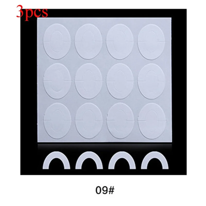 1 Sheet White French Manicure Strip Nail Art Form Fringe Tip Guides Sticker DIY Line Tips Decoration Tool-Nail Inspo