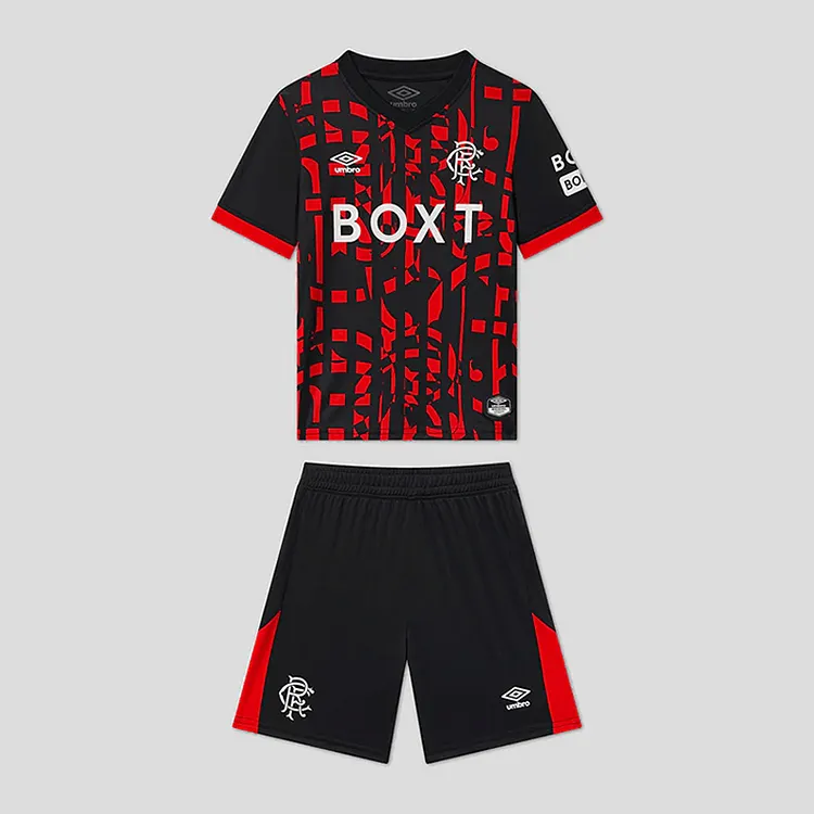 Kids Rangers 26/27 Third  Jersey 1:1 Thai Quality