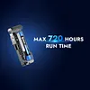 X4 High-Intensity Flashlight With Stepless Dimming And Long Battery Life For Outdoor Lighting With RGB Color Light