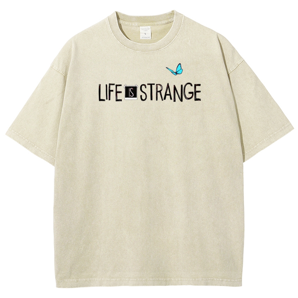 Life Is Strange Unisex Fit Washed T-Shirt 2601016598