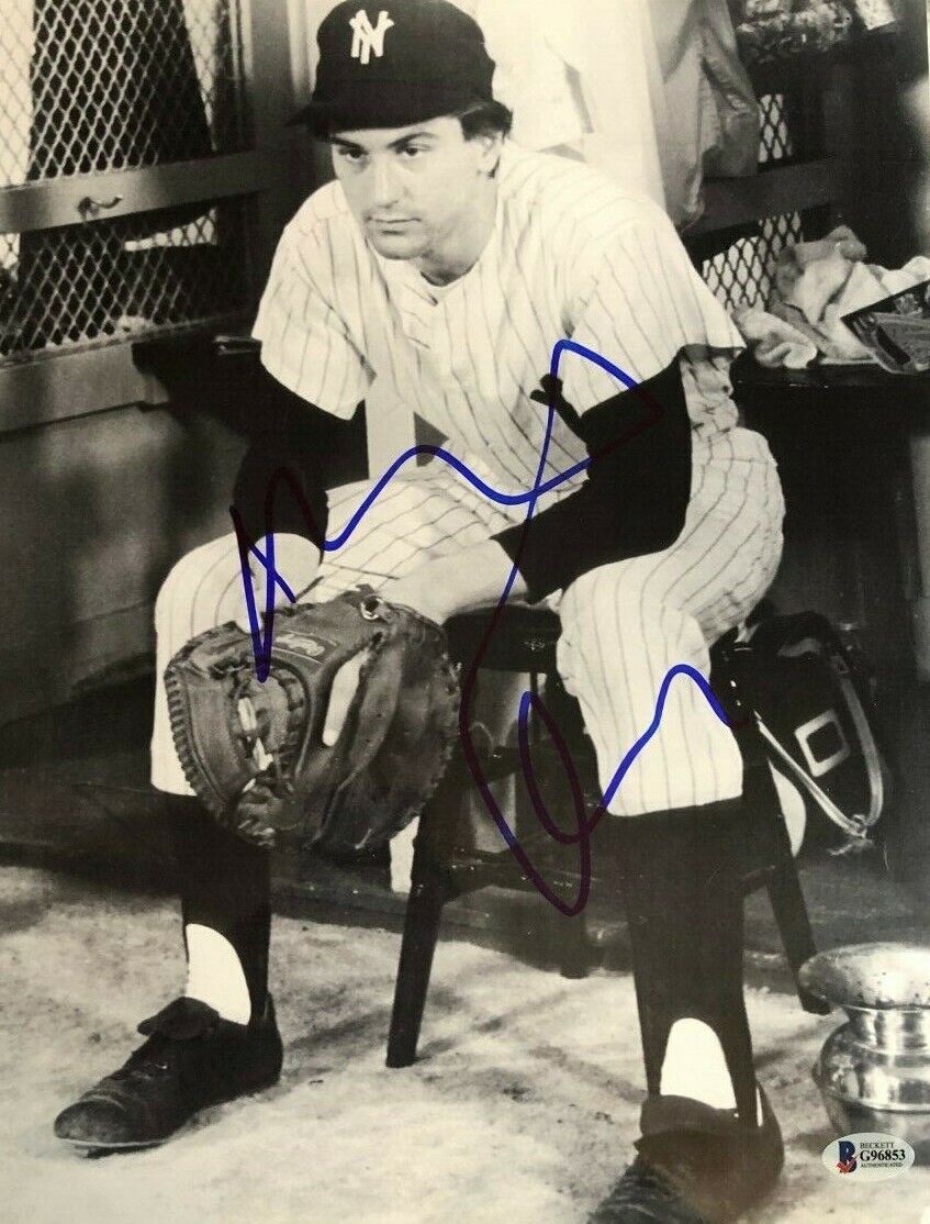 Robert Deniro signed autographed 11x14 Photo Poster painting Yankees Beckett COA