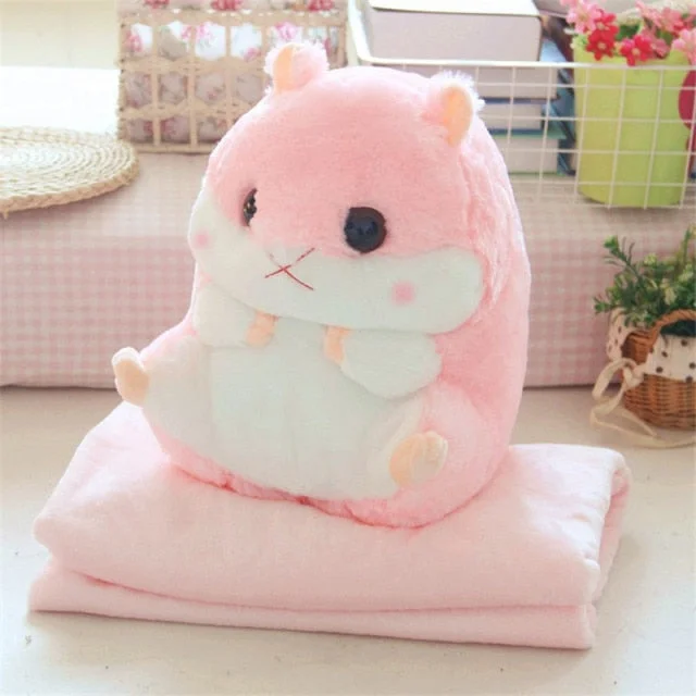 Hamster Kawaii Plush Warmer Blanket SS2131