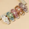 Lovely Flower Bowknot Hair Pins for Baby Girls