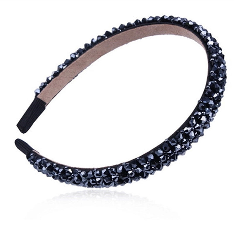 Adult Children’s Korean-style Crystal Hair Band Face Wash Headband Headwear Cute Tassel Student Hair Strap Hair Accessories Female