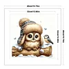 Winter Bird-11CT Stamped Cross Stitch Kit(40x40cm)