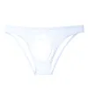 Men's Briefs Seamless Ice Silk Breathable Transparent Ultra-thin Underpants Sexy Elastic Bikini Underwear