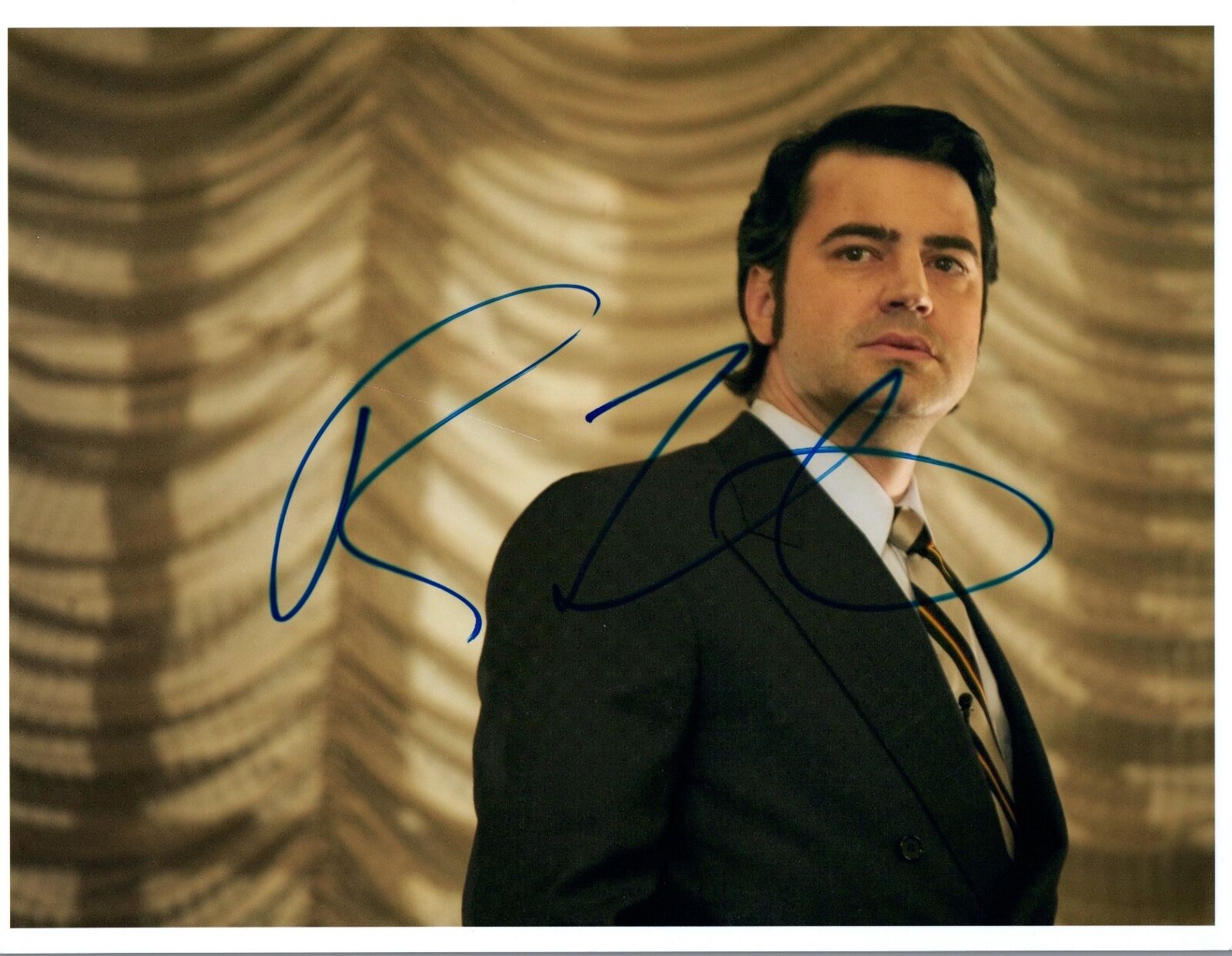 Ron Livingston Signed Autograph 8x10 Photo Poster painting Office Space Band of Brothers COA VD