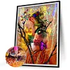 Diamond Painting-Round AB Drill Funny Bird(55*45CM)