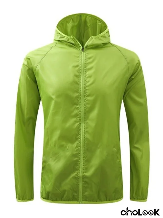 Women's Men's Upf 50+ Uv Sun Protection Zip Up Hoodie Long Sleeve Fishing Running Hiking Jacket Summer Ultra-light