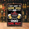 Beer - Vintage Metal Signs - 20*30cm/30*40cm - Warning