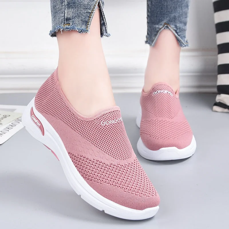 2021 Spring/Summer Sport Shoes Women Sneakers Female Running Shoes Breathable chaussure femme women fashion sneakers flats