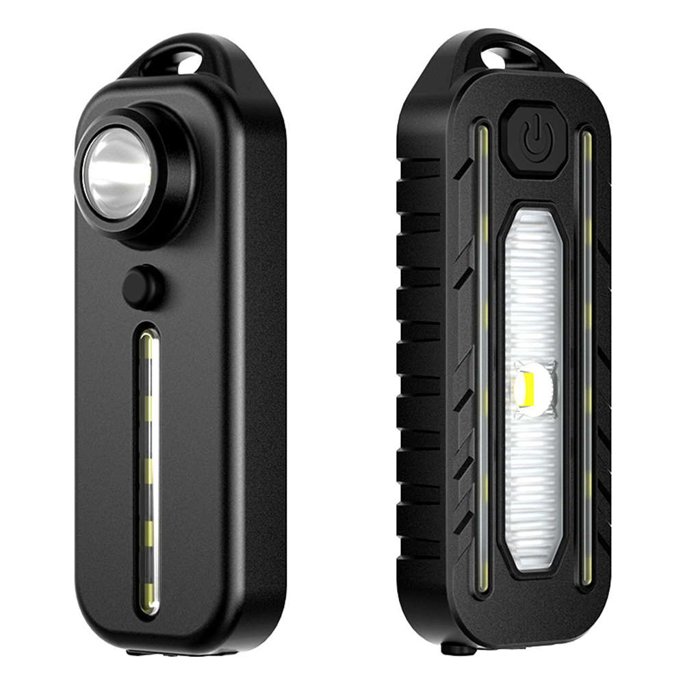 

LED+COB+SMD MTB Bike Light USB Rechargeable Multifunctional Warning Lamp, A style, 501 Original