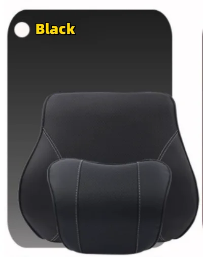 Car Seat Memory Foam Lumbar Support Car Pair Car Pillow Neck Support Pillow
