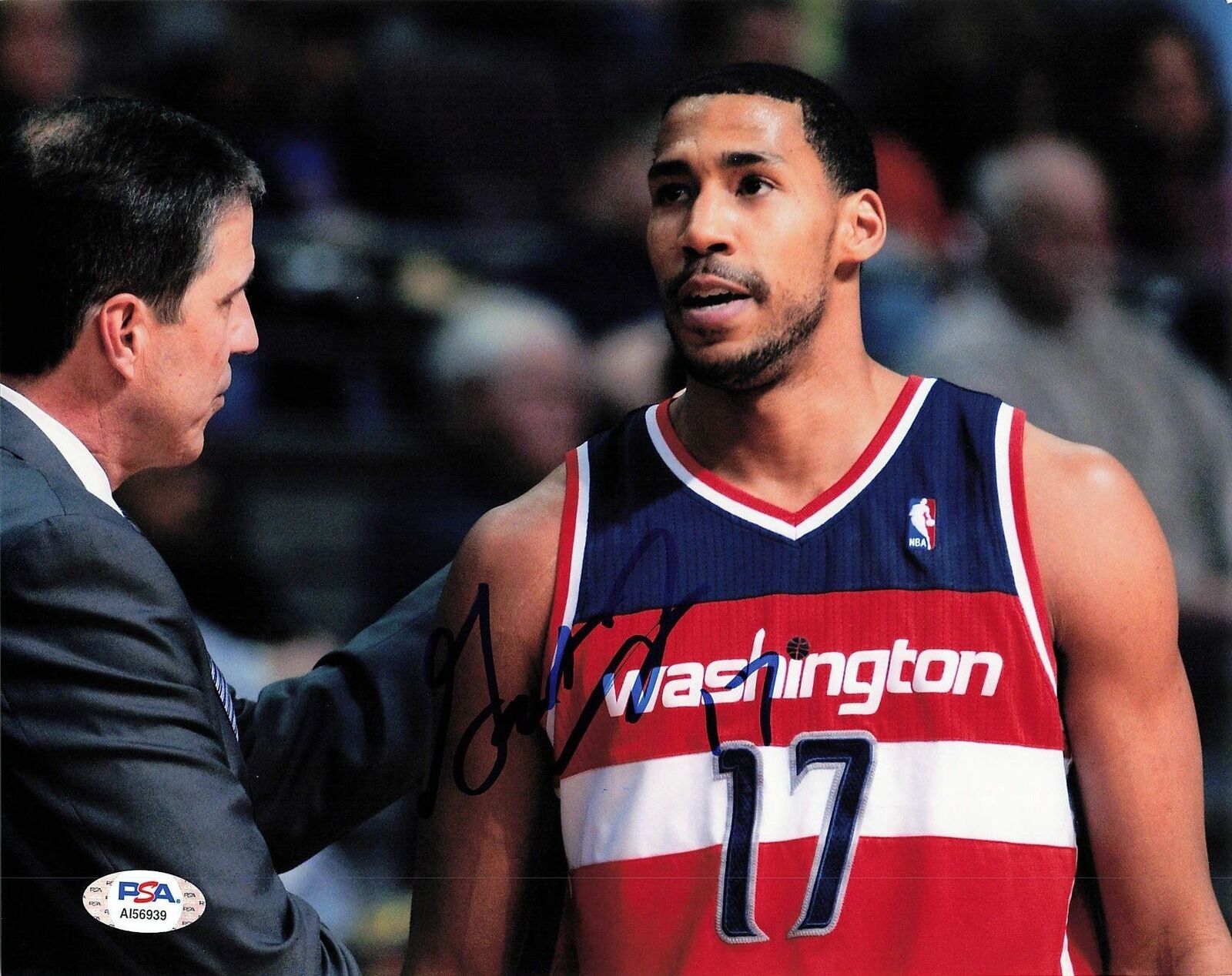 Garrett Temple signed 8x10 Photo Poster painting PSA/DNA Washington Wizards Autographed