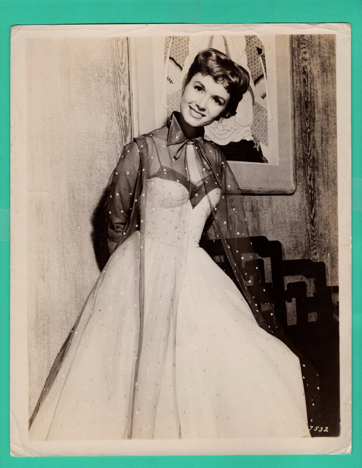 DEBBIE REYNOLDS Actress Movie Star 1950's Promo Vintage Photo Poster painting 8x10