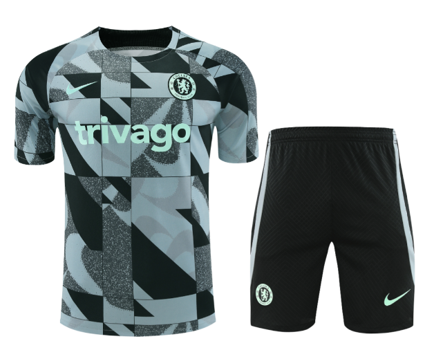 23/24 Chelsea Short Sleeve Training Kit Football Shirt Thai Quality