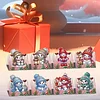 8PCS DIY Diamond Art Greeting Cards Xmas Congratulations Cards & Gifts (Snowman)