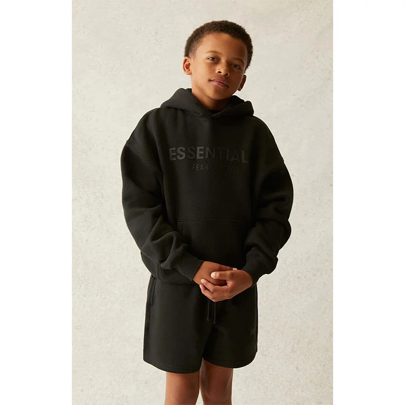 Little Boys Essential Hoodie Kids Hooded Sweater (Only hoodies do not include pants)