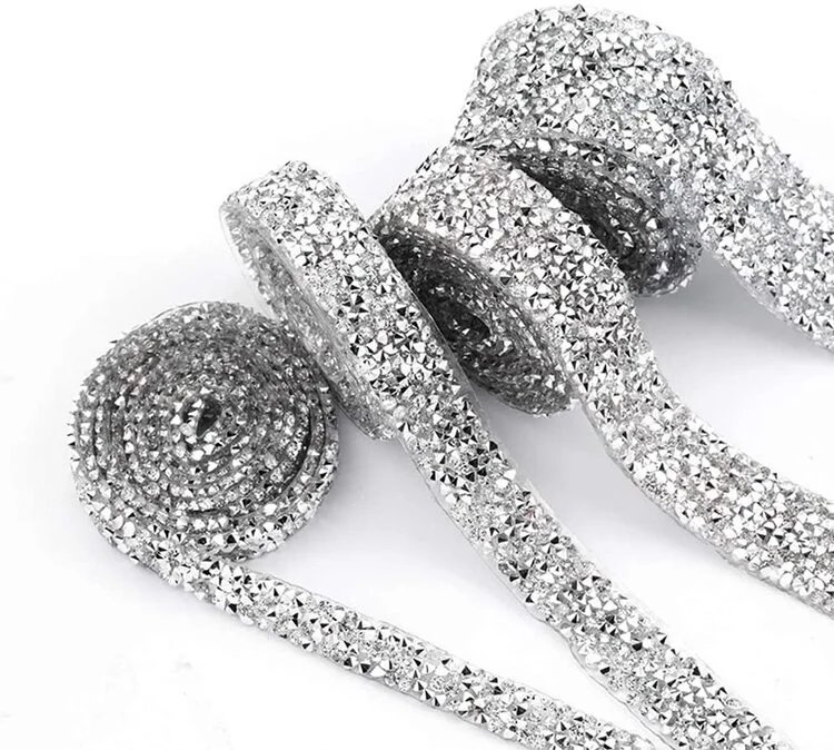 1 Yard Bling Crystal Rhinestone DIY Ribbon Roll