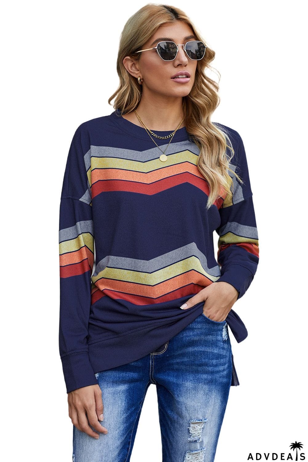 Color Block Classic Sweatshirt
