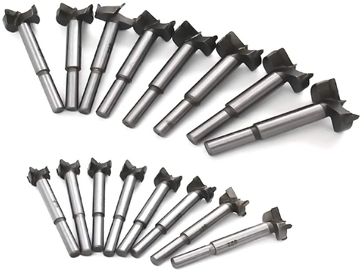 

16pcs 15-35mm Woodworking Tools Alloy Hole Opener Flat Wing Bit, 501 Original