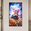 (40*70cm)Train - Full Round Drill Diamond Painting